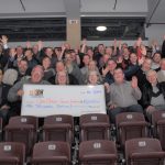 100 Men and $10,000 cheque
